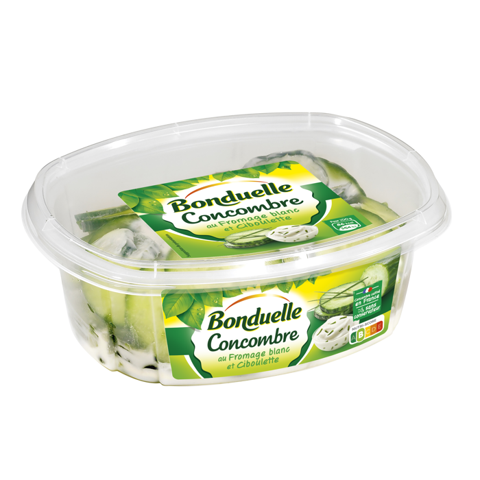 Salade De Concombres Au Fromage Blanc Bonduelle