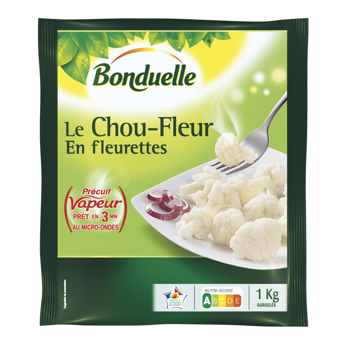 Le Chou Fleur Precuit Vapeur Legumes Cuisines Bonduelle
