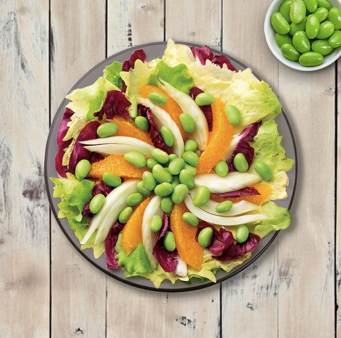 Insalata Di Finocchi Con Arance E Soia Edamame Bonduelle